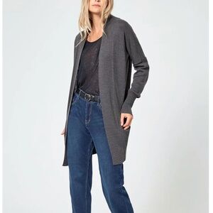 Modern Ambition Merino-Wool Blend Open Cardigan
